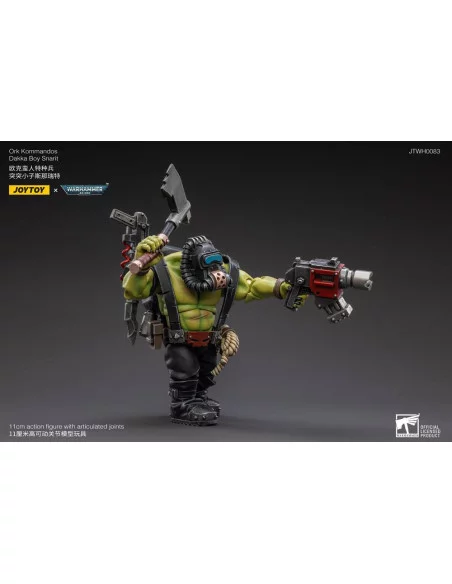 Warhammer 40k Figura 1/18 Ork Kommandos Dakka Boy Snarit 13 cm