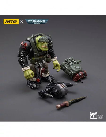 Warhammer 40k Figura 1/18 Ork Kommandos Dakka Boy Rotbilge 13 cm