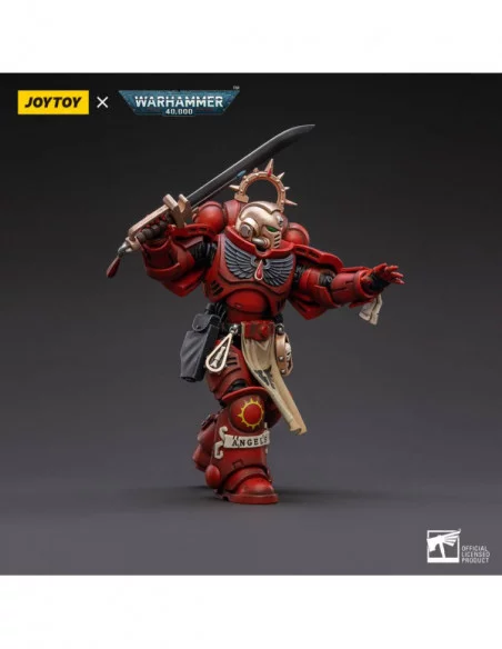 Warhammer 40k Figura 1/18 Blood Angels Primaris Lieutenant Tolmeron 12 cm