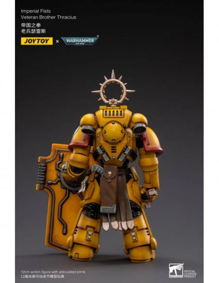 Warhammer 40k Figura 1/18 Imperial Fists Veteran Brother Thracius 12 cm