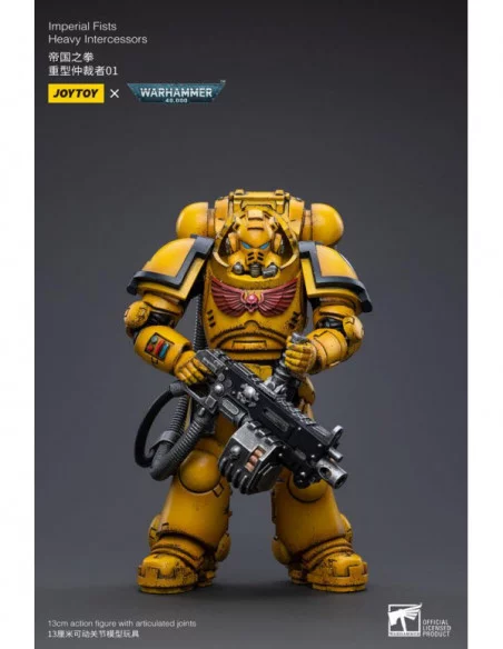 Warhammer 40k Figura 1/18 Imperial Fists Heavy Intercessors 01 13 cm