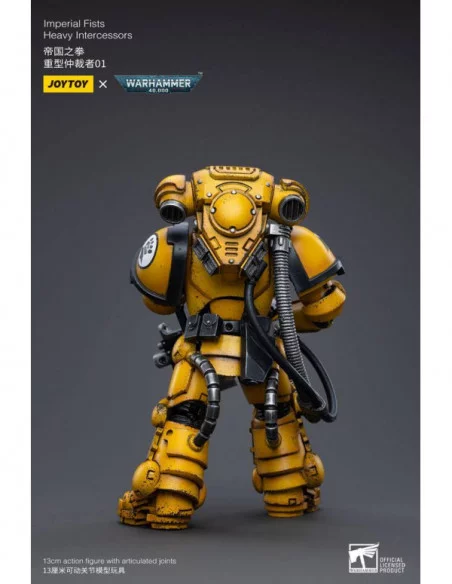 Warhammer 40k Figura 1/18 Imperial Fists Heavy Intercessors 01 13 cm