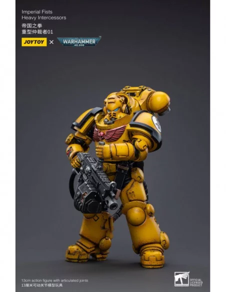 Warhammer 40k Figura 1/18 Imperial Fists Heavy Intercessors 01 13 cm