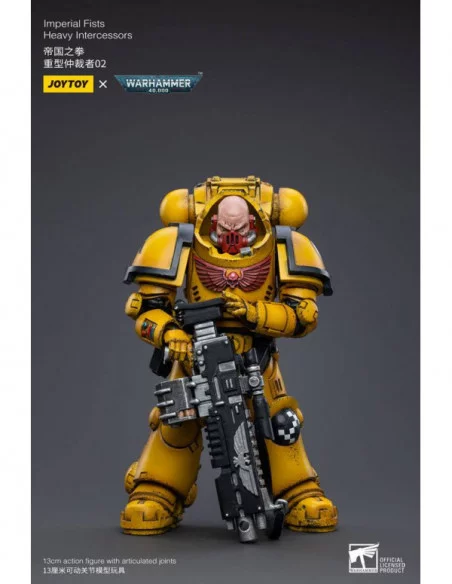 Warhammer 40k Figura 1/18 Imperial Fists Heavy Intercessors 02 13 cm