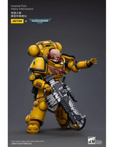 Warhammer 40k Figura 1/18 Imperial Fists Heavy Intercessors 02 13 cm