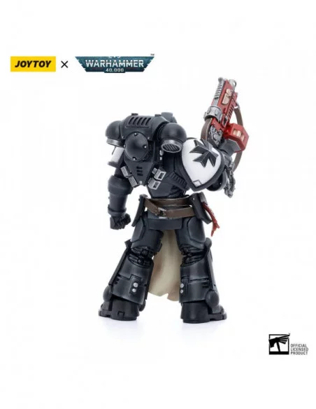 Warhammer 40k Pack de 4 Figuras 1/18 Black Templars Army Primaris Crusader Squad 12 cm