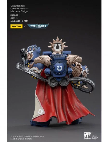 Warhammer 40k Figura 1/18 Ultramarines Chapter Master Marneus Calgar 12 cm