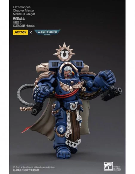 Warhammer 40k Figura 1/18 Ultramarines Chapter Master Marneus Calgar 12 cm