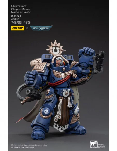 Warhammer 40k Figura 1/18 Ultramarines Chapter Master Marneus Calgar 12 cm