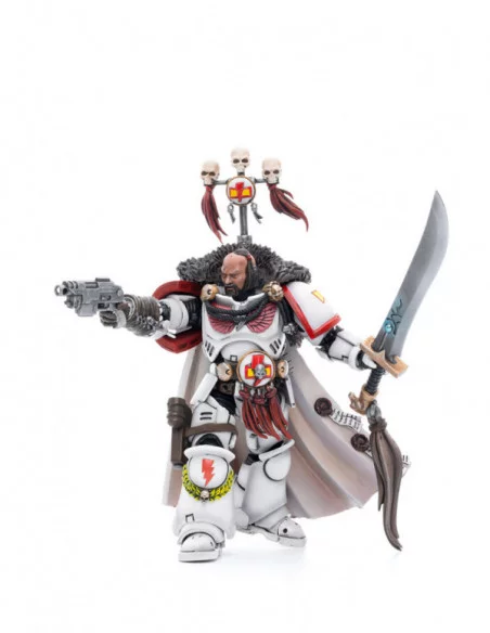 Warhammer 40k Figura 1/18 White Scars Captain Kor'sarro Khan 12 cm