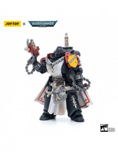 Warhammer 40k Figura 1/18 Black Templars Primaris Sword Brethren Granbertus 12 cm