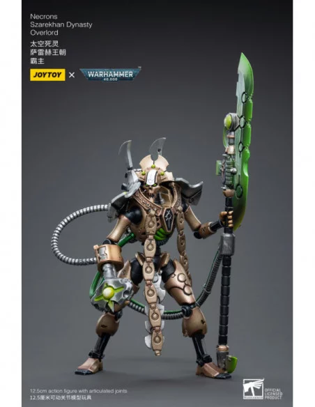 Warhammer 40k Figura 1/18 Necrons Szarekhan Dynasty Overlord 12 cm