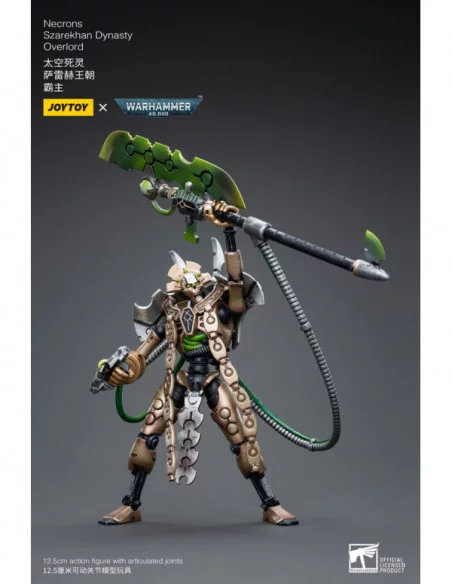 Warhammer 40k Figura 1/18 Necrons Szarekhan Dynasty Overlord 12 cm