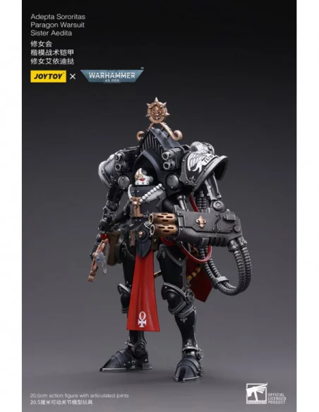 Warhammer 40k Figura 1/18 Adepta Sororitas Paragon Warsuit Sister Aedita 12 cm