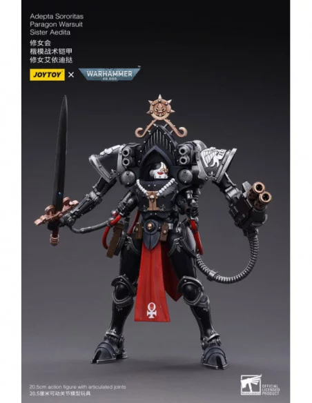 Warhammer 40k Figura 1/18 Adepta Sororitas Paragon Warsuit Sister Aedita 12 cm