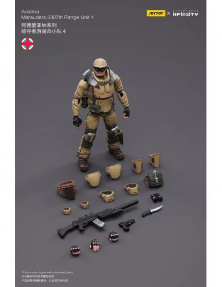 Infinity Tabletop Figura 1/18 Ariadna Marauders 5307th Range Unit 4 12 cm