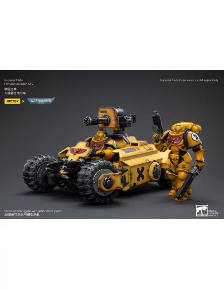 Warhammer 40k Vehículo 1/18 Imperial Fists Primaris Invader ATV 26 cm