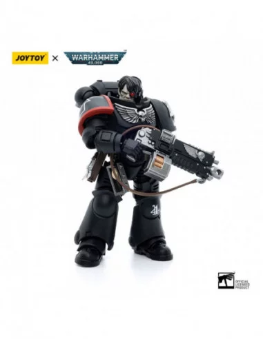 Warhammer 40k Figura 1/18 Raven Guard Intercessors Brother Nax 12 cm