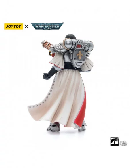 Warhammer 40k Figura 1/18 Adepta Sororitas Battle Sisters Order of the Argent Shroud Sister Vitas 11 cm