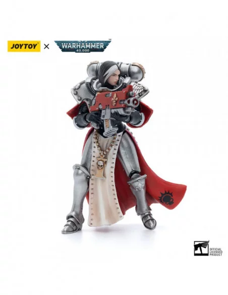 Warhammer 40k Figura 1/18 Adepta Sororitas Battle Sisters Order of the Argent Shroud Sister Vitas 11 cm