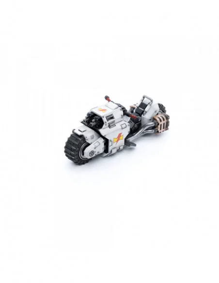 Warhammer 40k Vehículo 1/18 White Scars Raider-pattern Combat Bike 22 cm