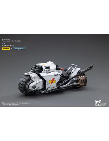 Warhammer 40k Vehículo 1/18 White Scars Raider-pattern Combat Bike 22 cm