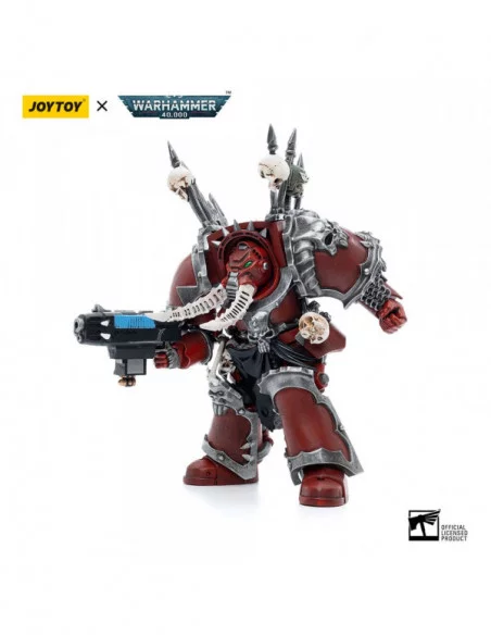 Warhammer 40k Figura 1/18 Chaos Space Marines Word Bearers Chaos Terminator Garchak Vash 12 cm