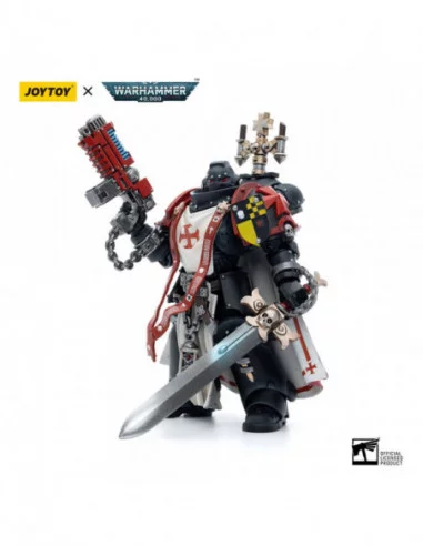 Warhammer 40k Figura 1/18 Black Templars Sword Brethren Brother Lombast 12 cm