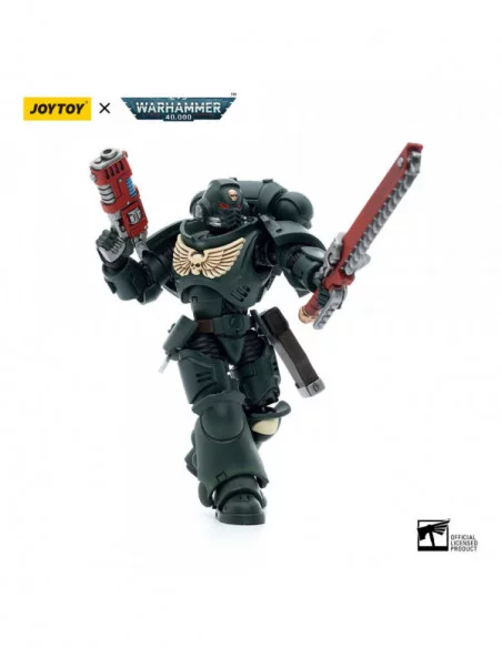 Warhammer 40k Figura 1/18 Dark Angels Intercessors Sergeant Caslan 12 cm