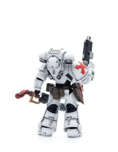 Warhammer 40k Figura 1/18 White Scars Assault Intercessor Brother Batjargal 12 cm