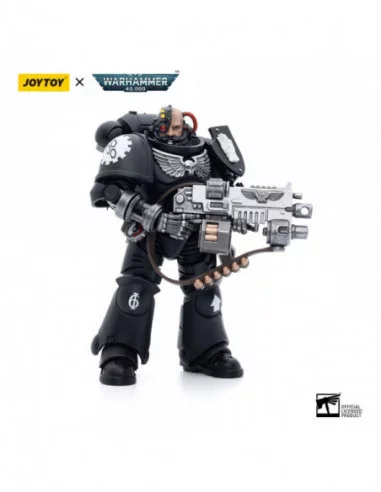 Warhammer 40k Figura 1/18 Iron Hands Intercessors Brother Ignar 12 cm