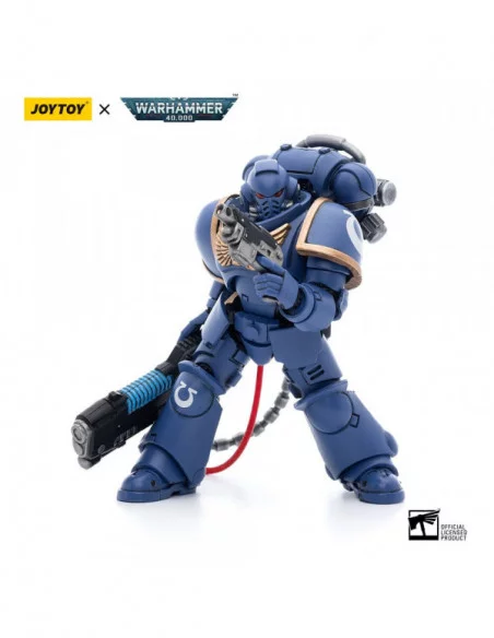 Warhammer 40k Figura 1/18 Ultramarines Hellblasters Brother Paxor 12 cm