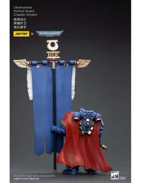 Warhammer 40k Figura 1/18 Ultramarines Honour Guard Chapter Ancient 12 cm