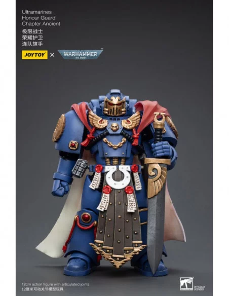 Warhammer 40k Figura 1/18 Ultramarines Honour Guard Chapter Ancient 12 cm