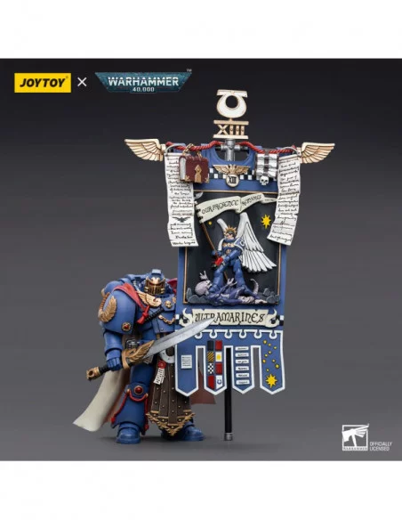 Warhammer 40k Figura 1/18 Ultramarines Honour Guard Chapter Ancient 12 cm