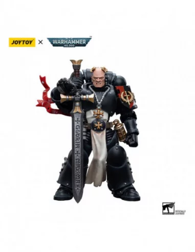 Warhammer 40k Figura 1/18 Black Templars Emperor's Champion Bayard's Revenge 12 cm