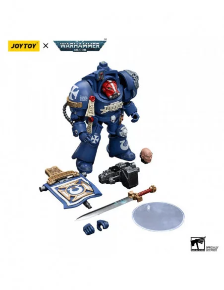 Warhammer 40k Figura 1/18 Ultramarines Terminators Sergeant Bellan 12 cm