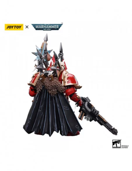 Warhammer 40k Figura 1/18 Chaos Space Marines Crimson Slaughter Sorcerer Lord in Terminator Armour 12 cm