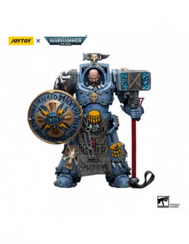 Warhammer 40k Figura 1/18 Space Wolves Arjac Rockfist 12 cm