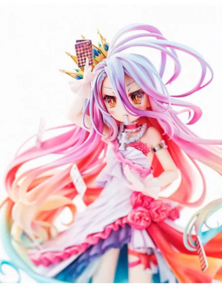 No Game No Life Estatua 1/7 Shiro Dress Ver. 24 cm