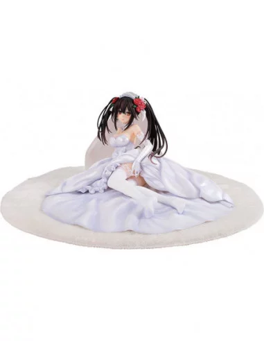 Date A Live Estatua PVC 1/7 Light Novel Edition Kurumi Tokisaki: Wedding Dress Ver. 13 cm