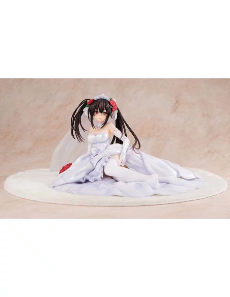 Date A Live Estatua PVC 1/7 Light Novel Edition Kurumi Tokisaki: Wedding Dress Ver. 13 cm