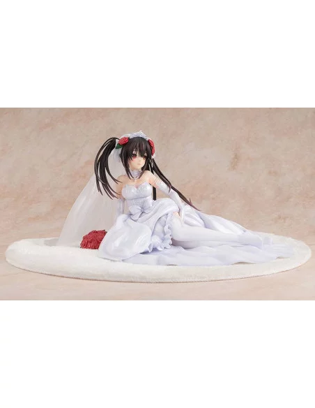 Date A Live Estatua PVC 1/7 Light Novel Edition Kurumi Tokisaki: Wedding Dress Ver. 13 cm