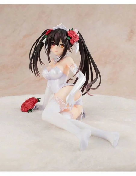 Date A Live Estatua PVC 1/7 Light Novel Edition Kurumi Tokisaki: Wedding Dress Ver. 13 cm