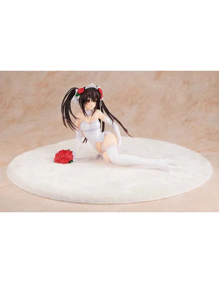 Date A Live Estatua PVC 1/7 Light Novel Edition Kurumi Tokisaki: Wedding Dress Ver. 13 cm