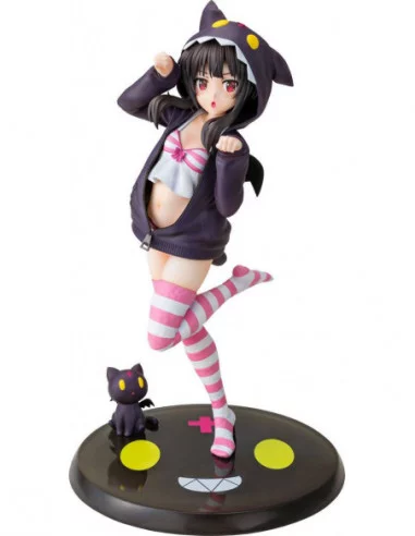 Kono Subarashii Sekai ni Syukufuku wo! Estatua 1/7 Megumin Hoodie Look Chomusuke ver. 25 cm