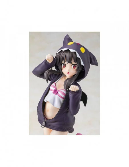 Kono Subarashii Sekai ni Syukufuku wo! Estatua 1/7 Megumin Hoodie Look Chomusuke ver. 25 cm