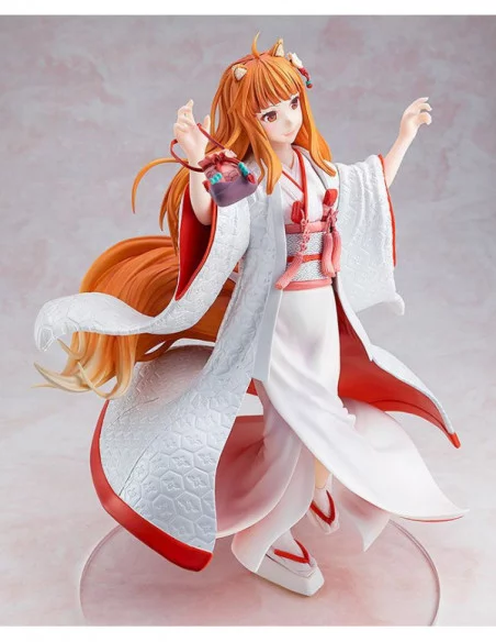 Spice and Wolf Estatua PVC 1/7 Wise Wolf Holo Wedding Kimono Ver. 26 cm