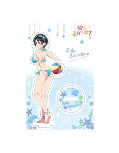 Rent-A-Girlfriend Figura acrilico Swimsuit and Girlfriend Ruka Sarashina 14 cm