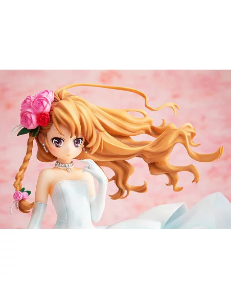 Toradora! Estatua PVC 1/7 CAworks Taiga Aisaka: Wedding Dress Ver. 21 cm